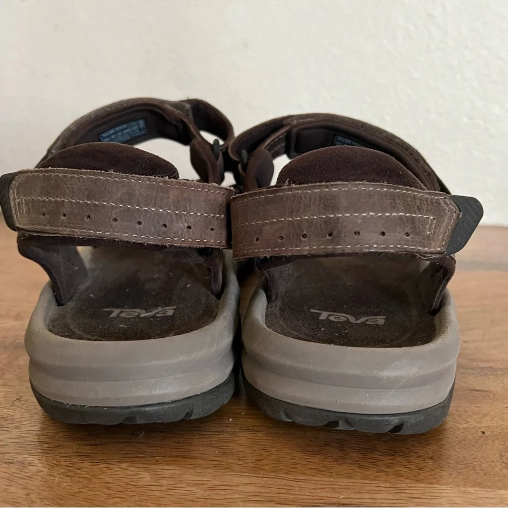 Teva Langdon River Dark Brown Sandal Size 14